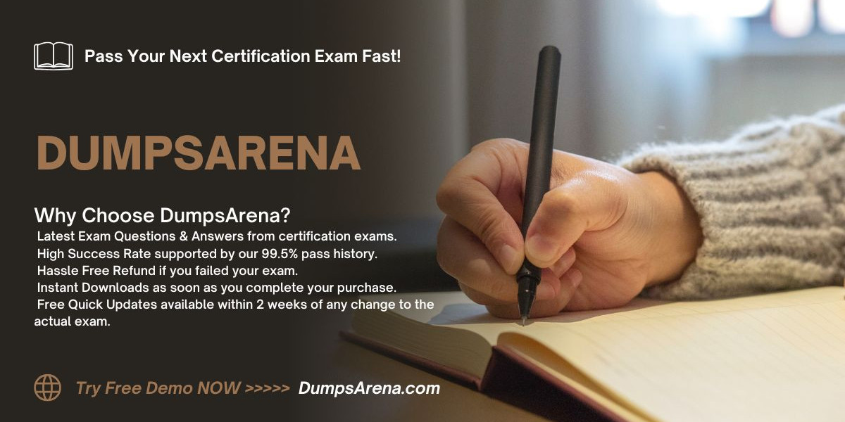 DumpsArena Delivers Exam Dumps That Guarantee Success!