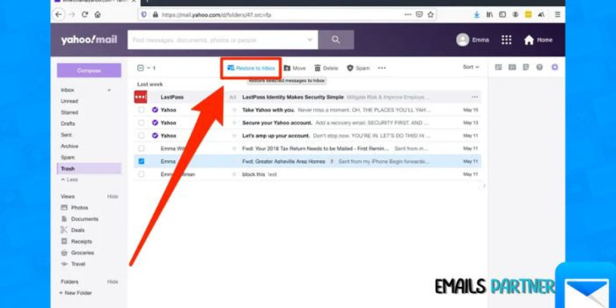 How to Recover Deleted Yahoo Email in Outlook