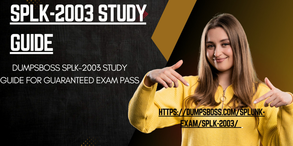 Best Tips To Pass SPLK-2003 Study Guide With DumpsBoss Help