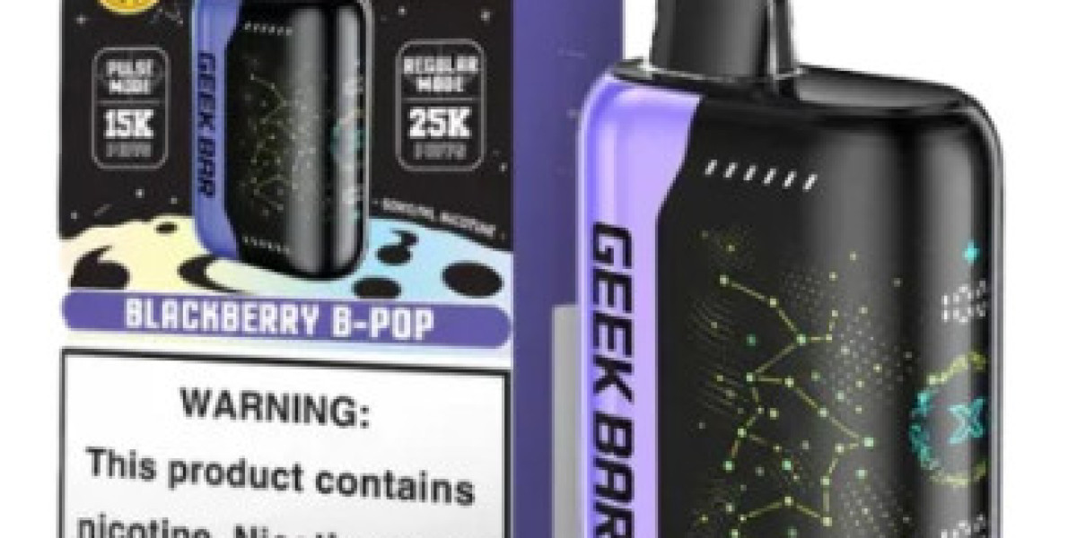 Geek Bar Pulse X Blackberry B Pop: A Bubbly Twist on a Classic Flavor