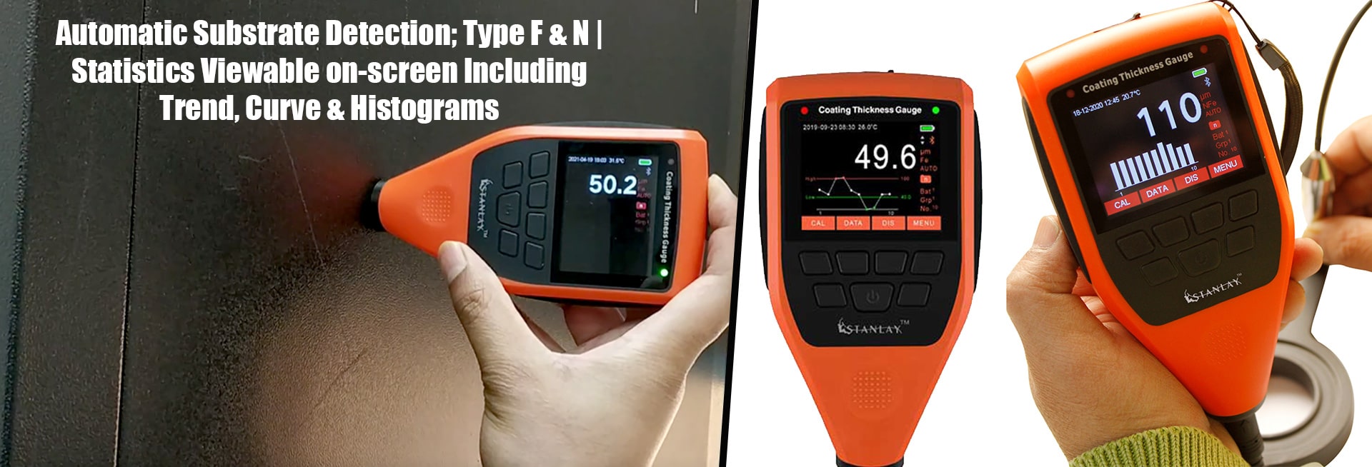 Stanlay Coating Thickness Gauges | CT 600 Advanced DFT Meter